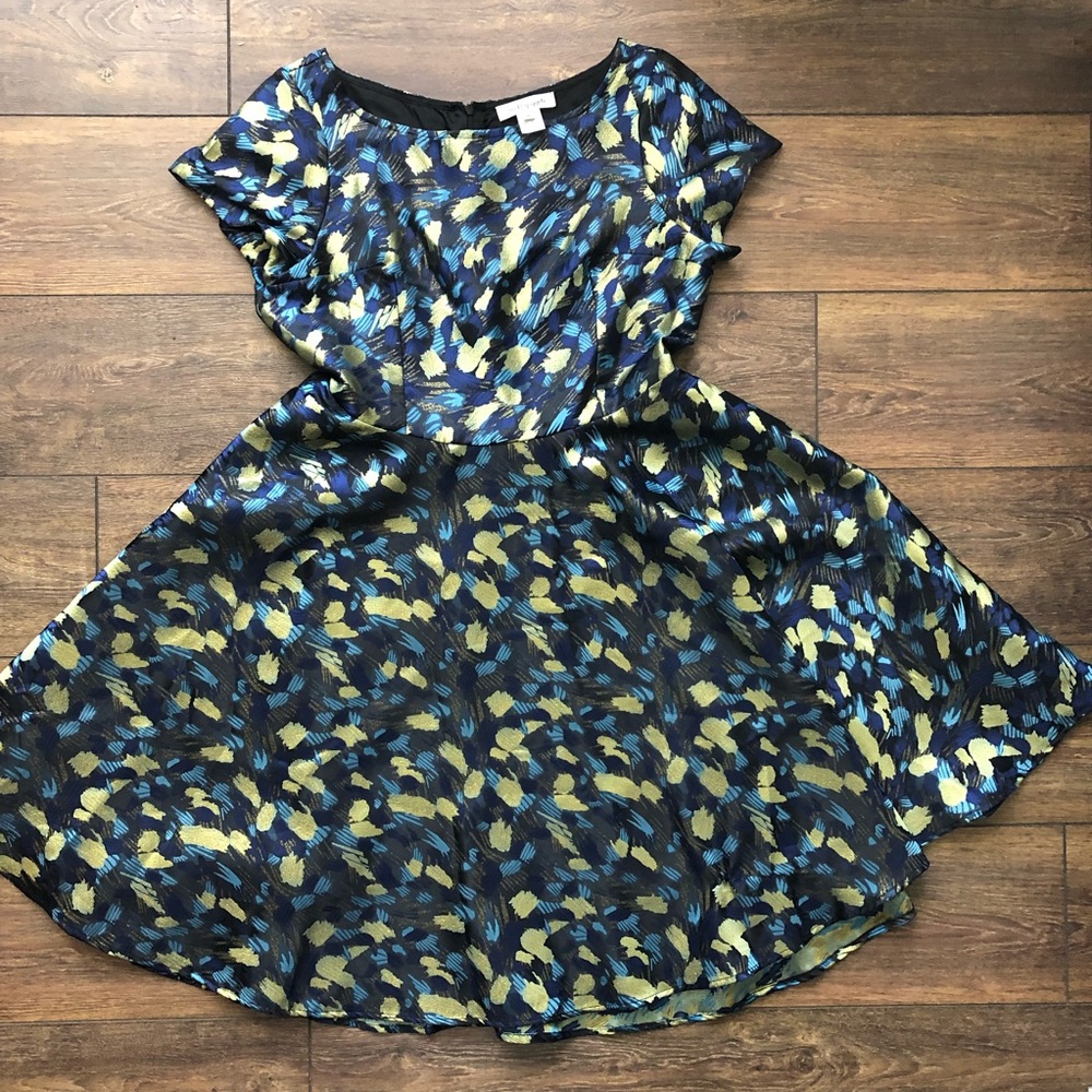 Shabby Apple Paintbrush Cocktail Dress